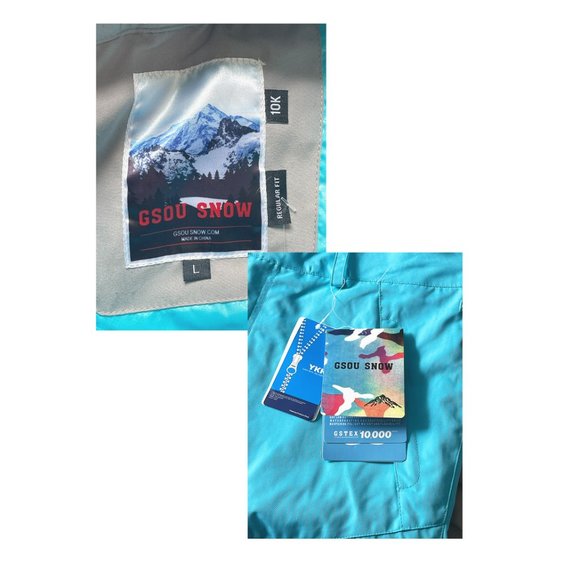 GSOU Snow Pant Blue sz wm L - NWT - Picture 4 of 4